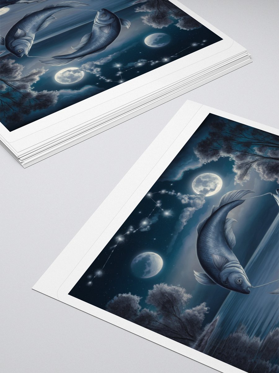 Exclusive Pisces Minimalist Sticker: Dual Fish Design - Perfect for Laptops, Cars, and Astrology Enthusiasts! product image (10)