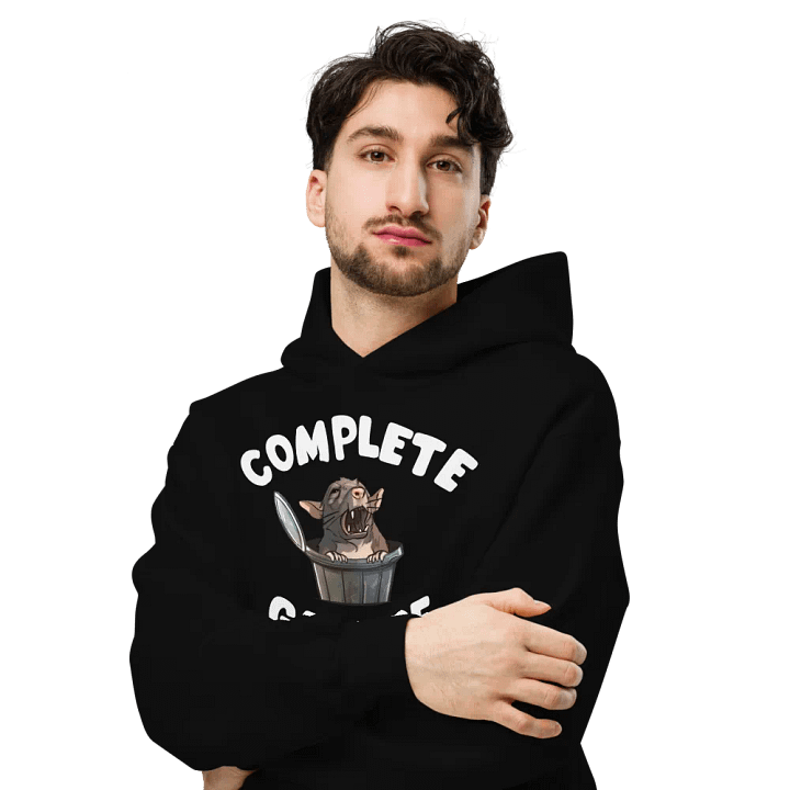 COMPLETE GARBAGE Oversized Hoodie (dark) product image (2)
