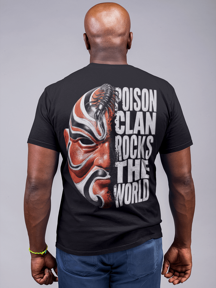 🏷️ Poison Clan Centipede Style – Back Print Martial Arts Tee product image (1)