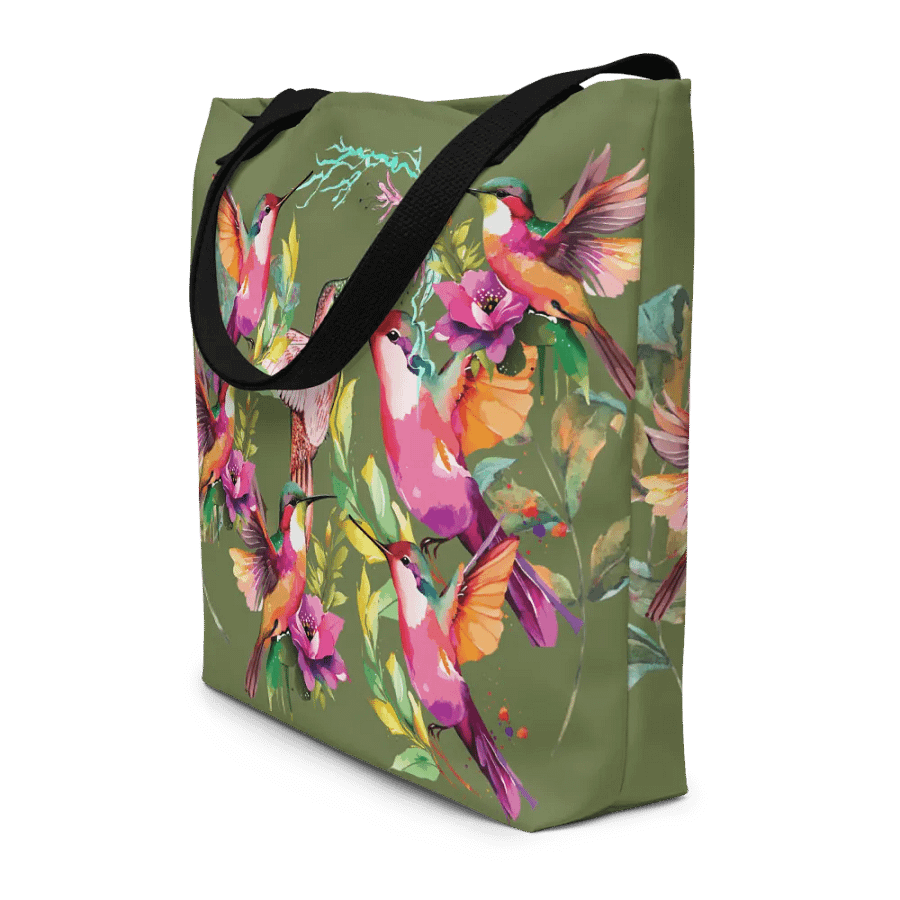 Hummingbird Haven Tote gift for birding moms product image (8)