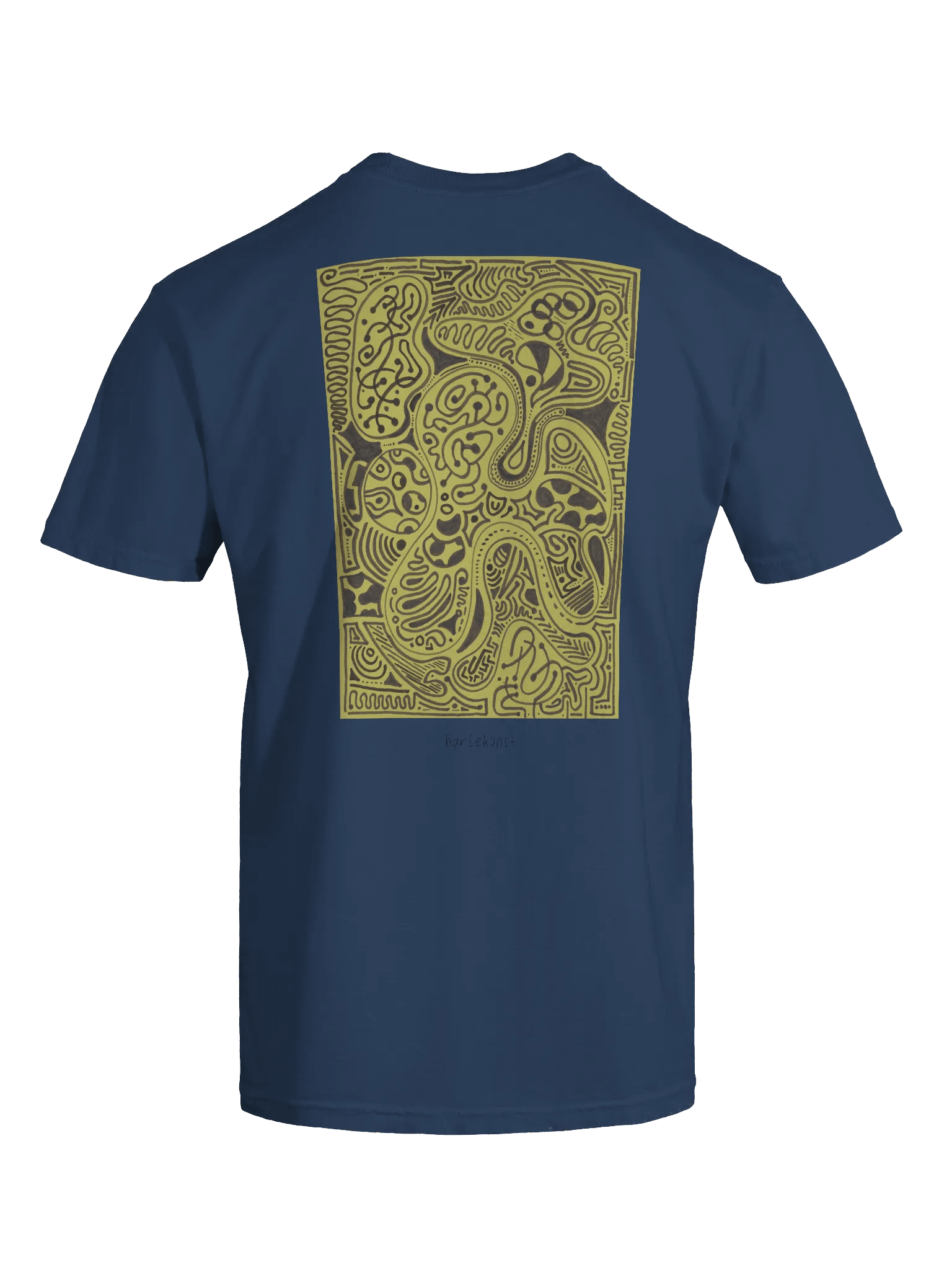 Envelop Me: Yellow Print - Comfort Tee product image (6)
