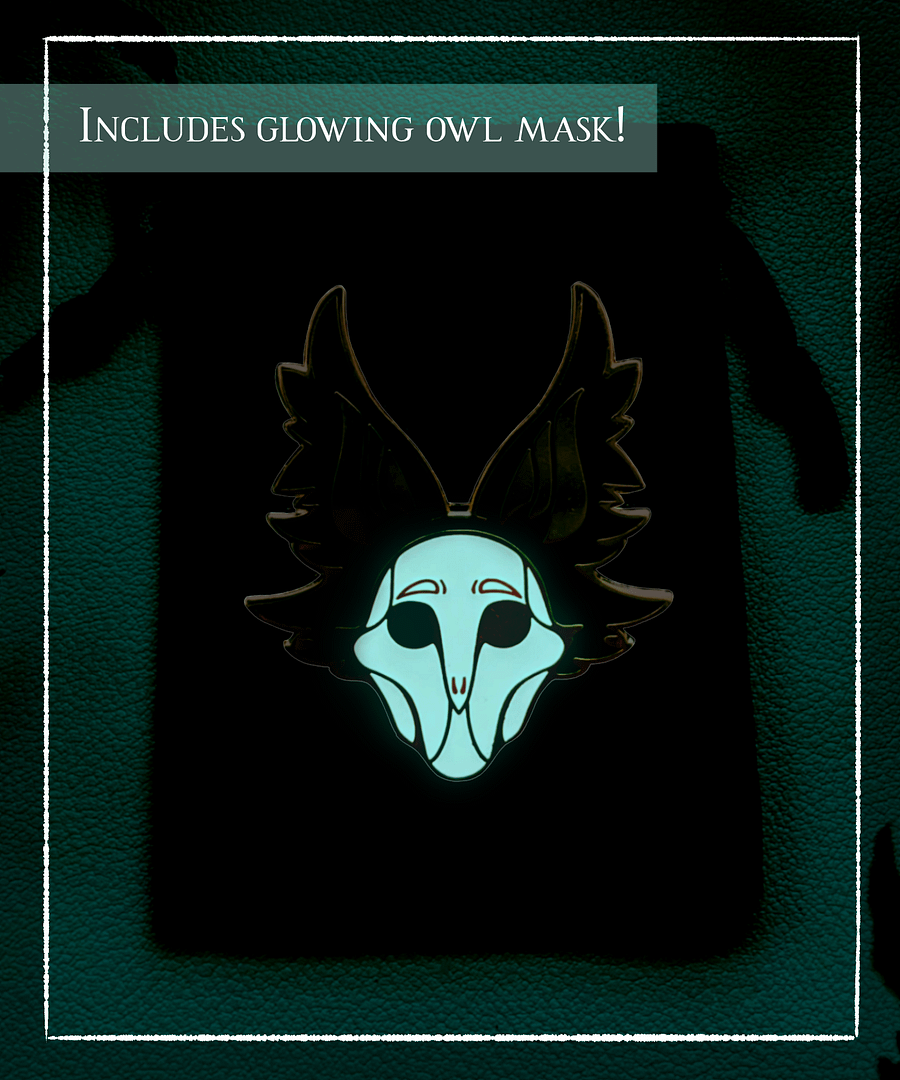 Athena Glow-In-The-Dark Pin product image (2)