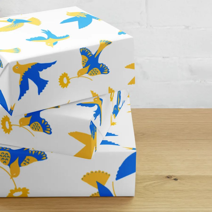 Harmony of Birds Wrapping Paper Set product image (10)