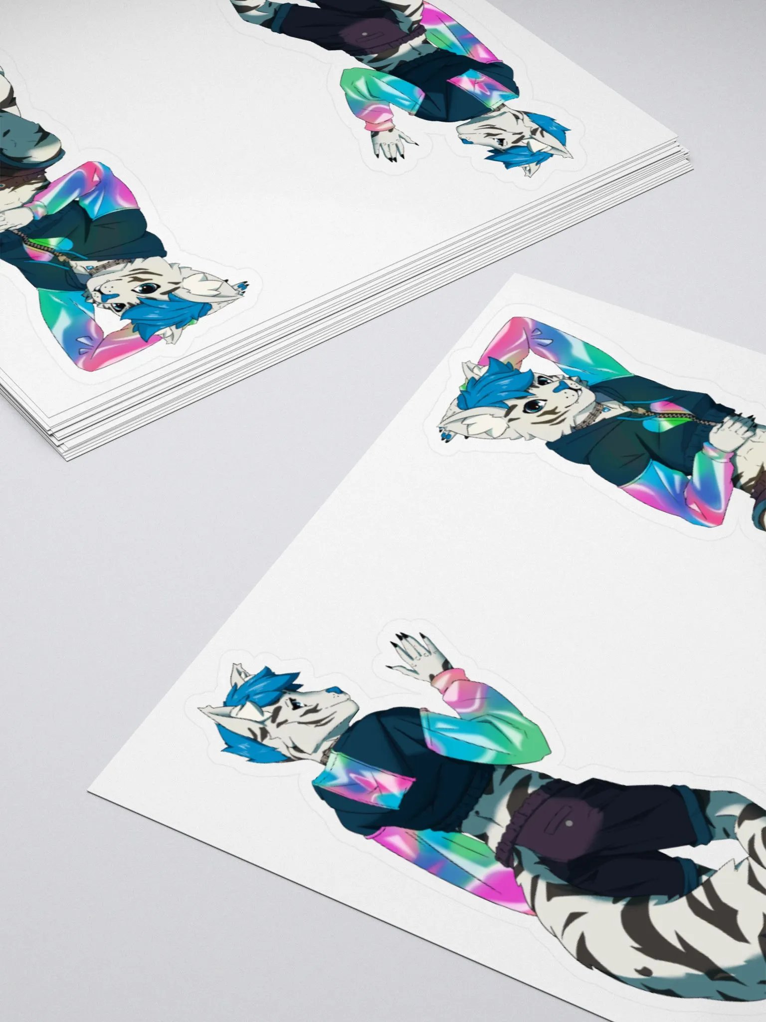 Tiger2Daki Kiss Cut Sticker Set product image (4)