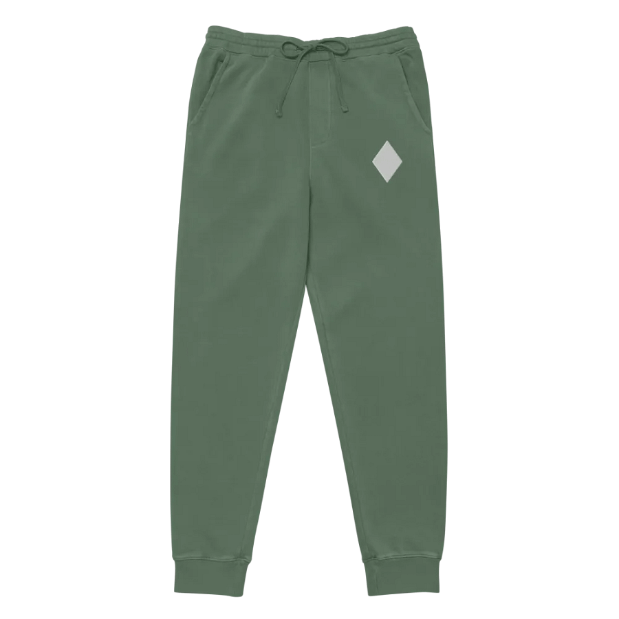 Suited Up Sweatsuit Joggers: Diamonds (White) product image (9)