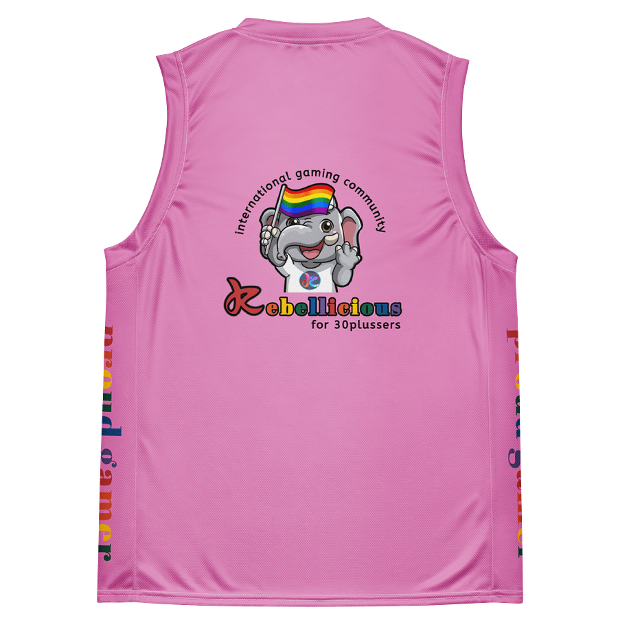 COURT DOMINATOR PINK JERSEY PRIDE product image (4)