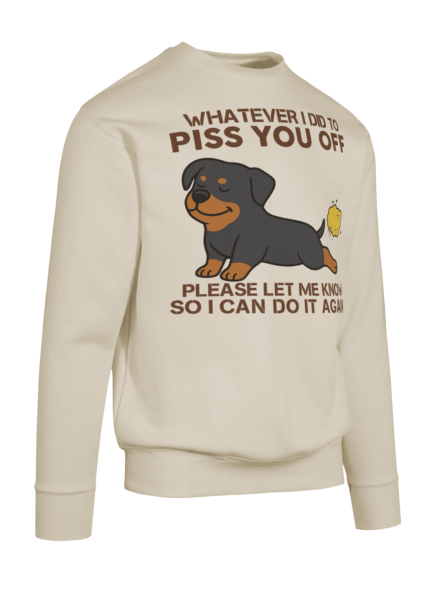 Stubborn Rottweiler Sweatshirt product image (10)