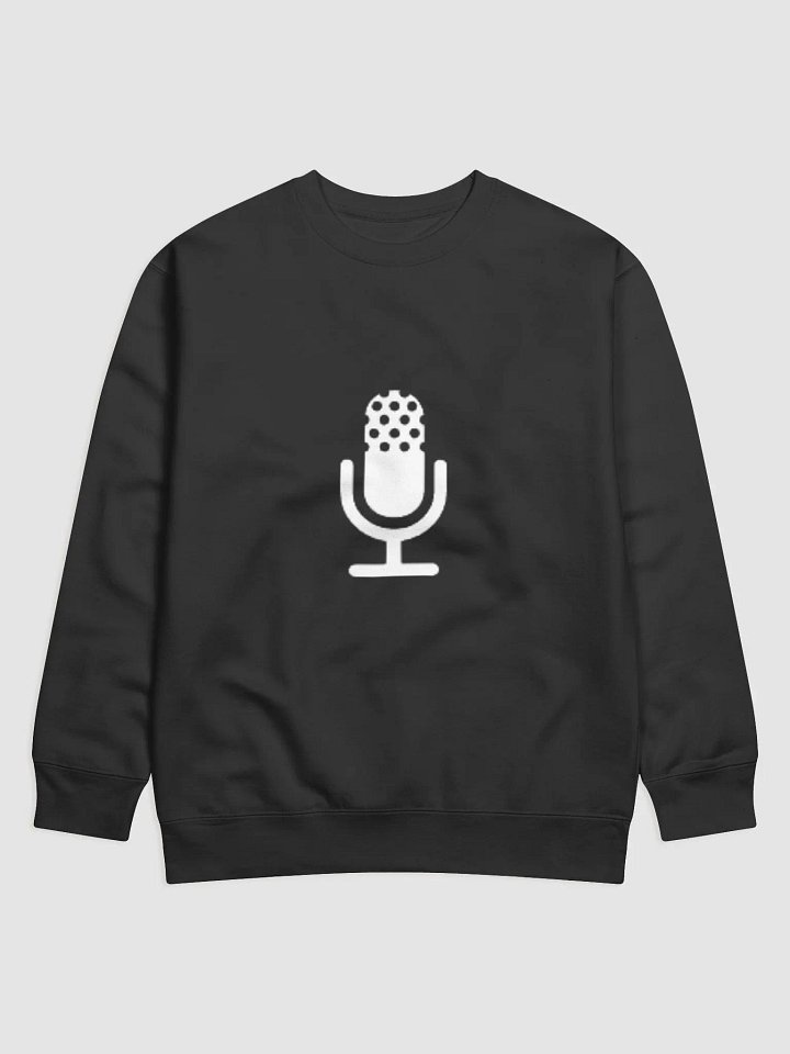 Microphone Icon Premium Sweatshirt product image (3)