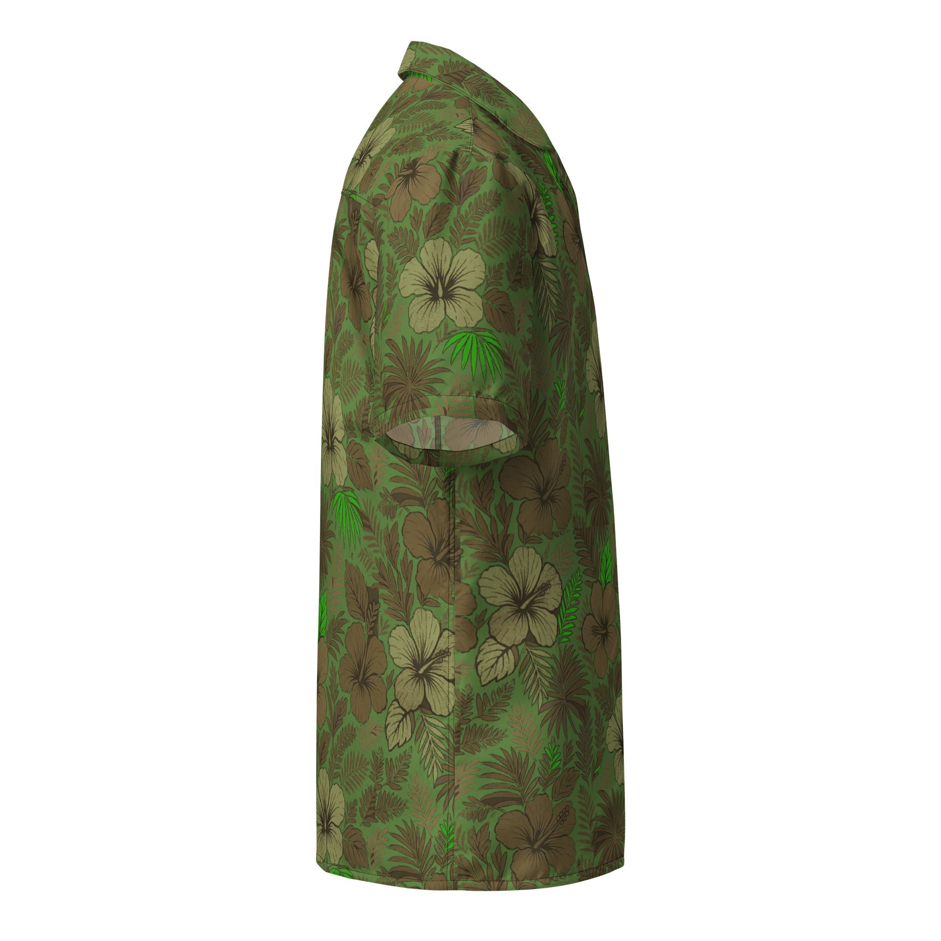 Camouflage Hawaiian shirt type 1 product image (4)