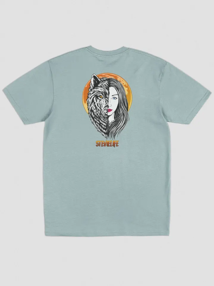Premium Tee Wolf Face product image (9)