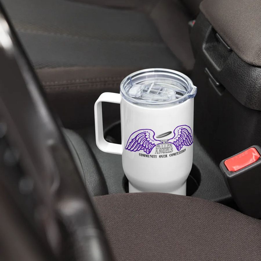 Fallen Angel Travel Mug with Handle product image (8)