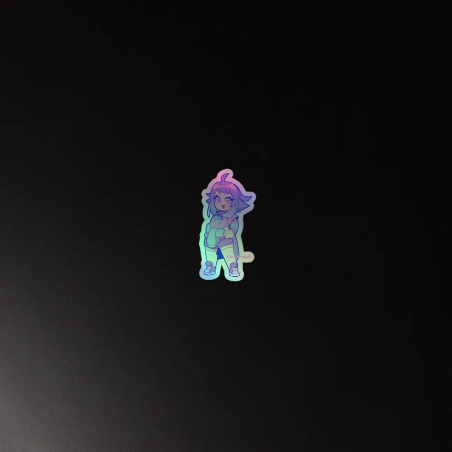 BTG-Chan Chibi Holographic Sticker product image (2)