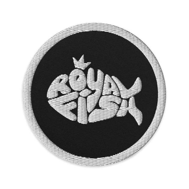 White Royal Patch (Circle) product image (1)