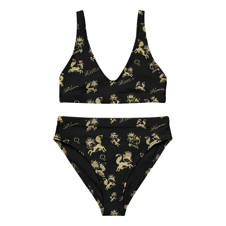 Vixen Queen Golden Vixen High Wasted black Bikini product image (1)