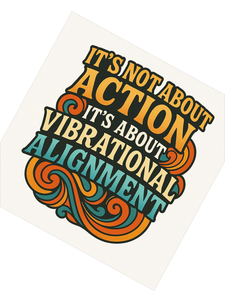 It's Not About Action Sticker product image (3)