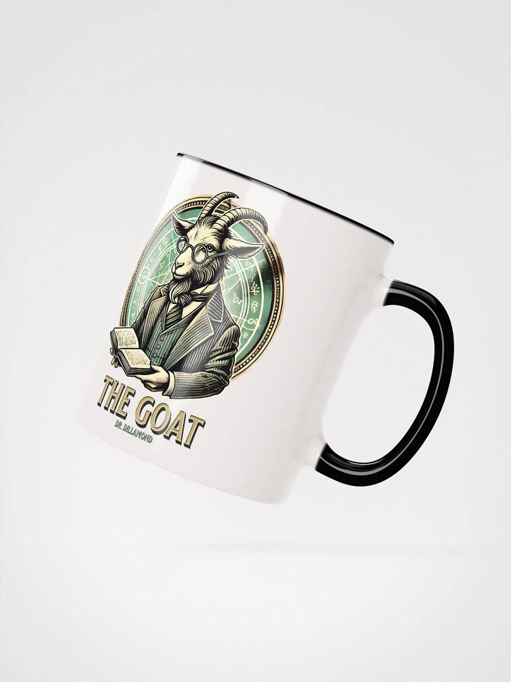 Dr. Dillamond "The GOAT" Broadway Mug – Color Inside Ceramic Coffee Cup product image (2)