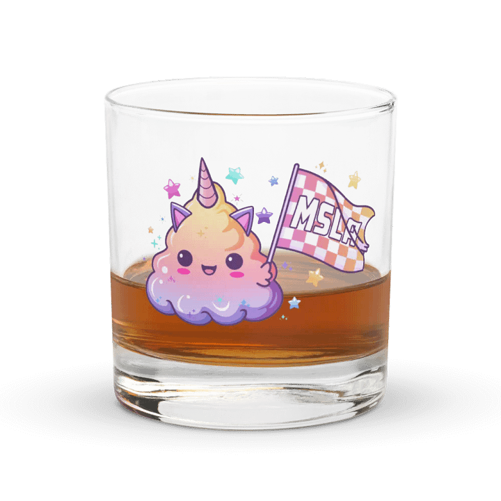 MSLA Sparkle Poop Rocks Glass product image (1)