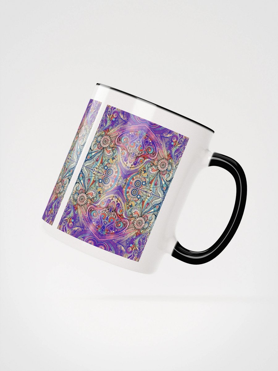 Kaleidoscope Symphony Ceramic Mug product image (2)