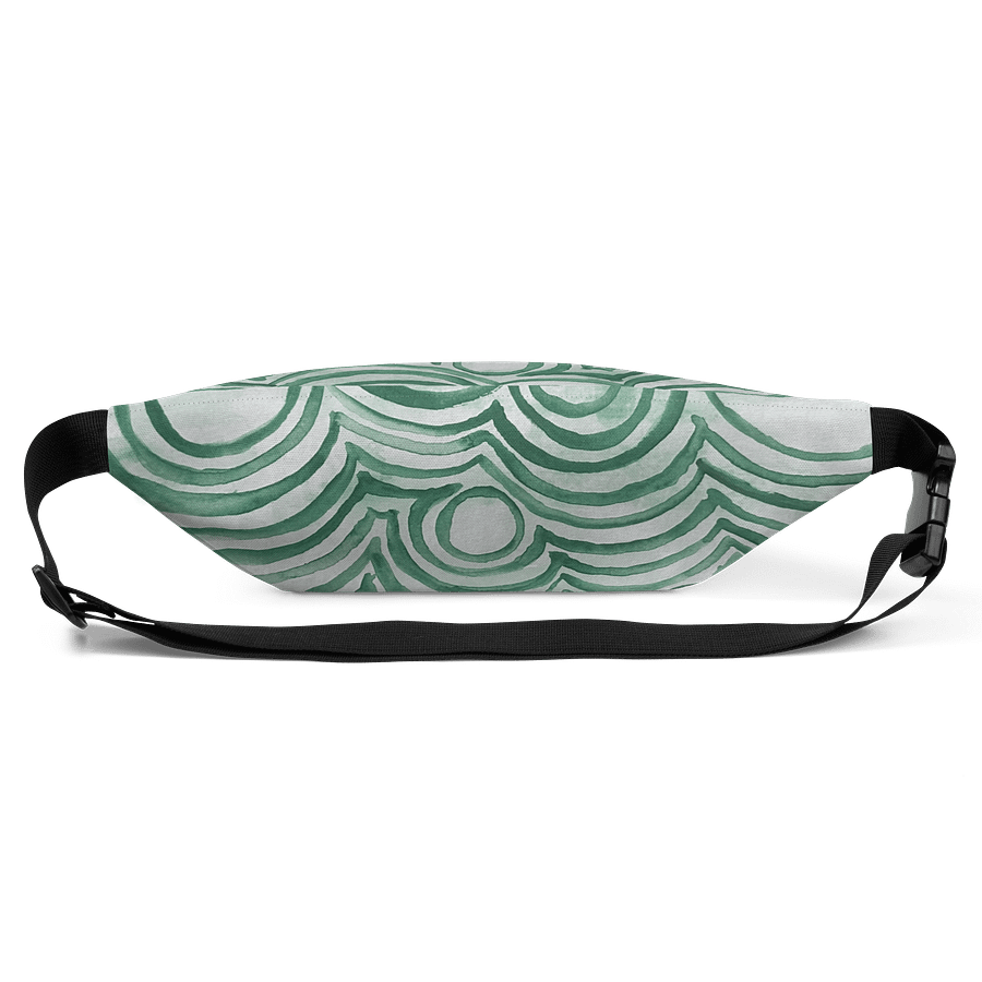 "Green Swirl" Fanny Pack product image (3)