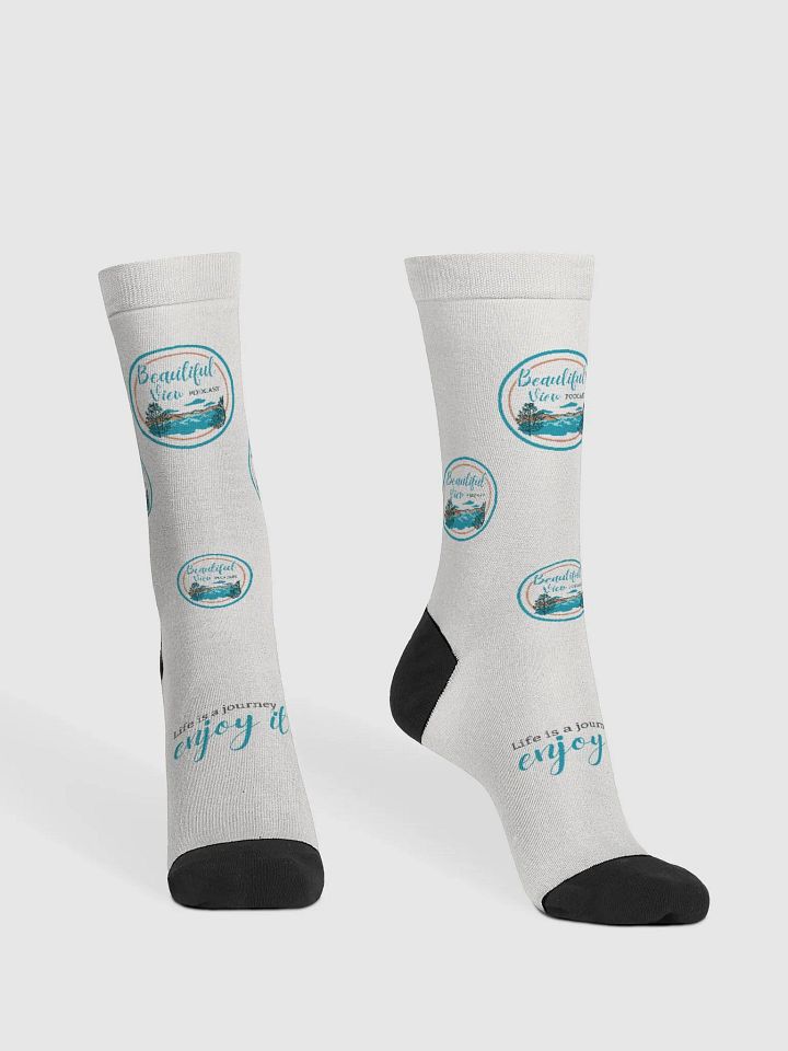 Enjoy the Journey Crew Socks product image (1)
