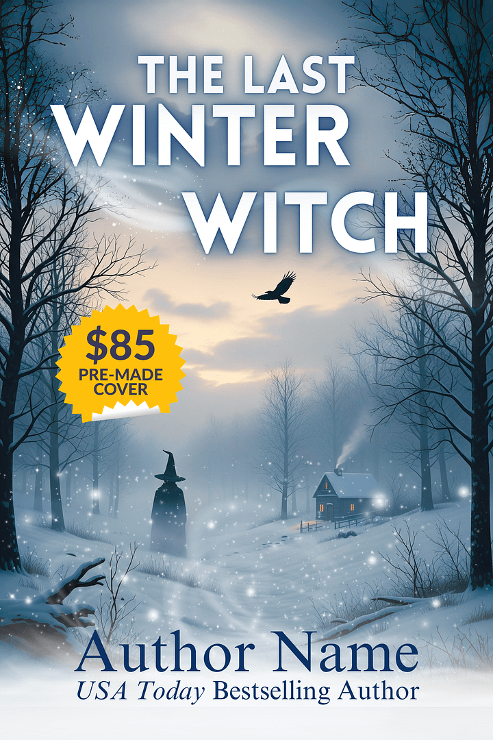 The Last Winter Witch - Premade Book Cover product image (1)