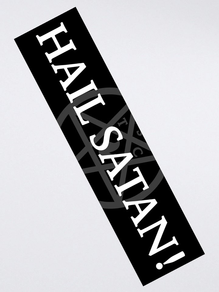 Hail Satan! - Bumper Sticker product image (2)