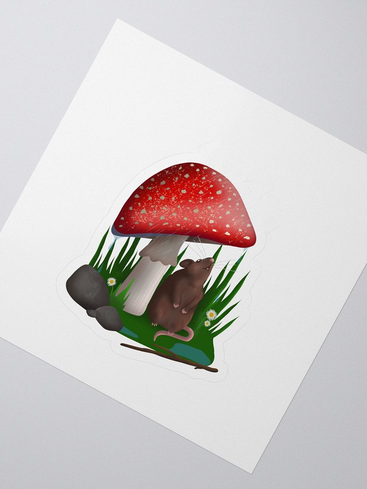Rat Mushroom Sticker product image (2)