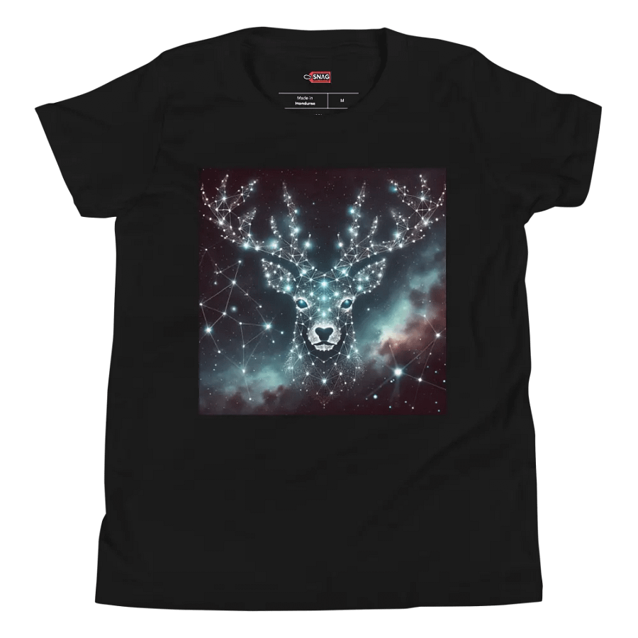 Starlit Reindeer Kids T-Shirt - Winter 2024 product image (7)