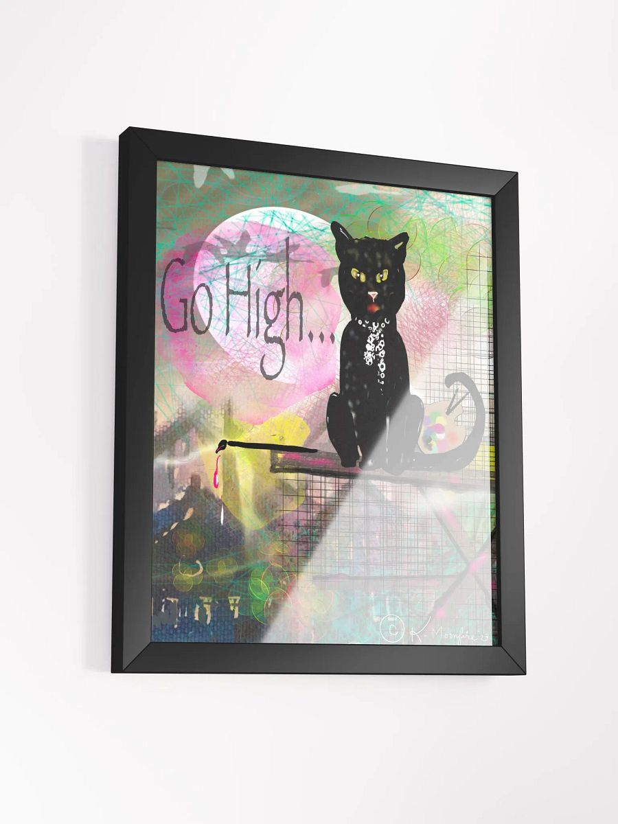 CityCatPaint 'High View' - Framed Art product image (3)