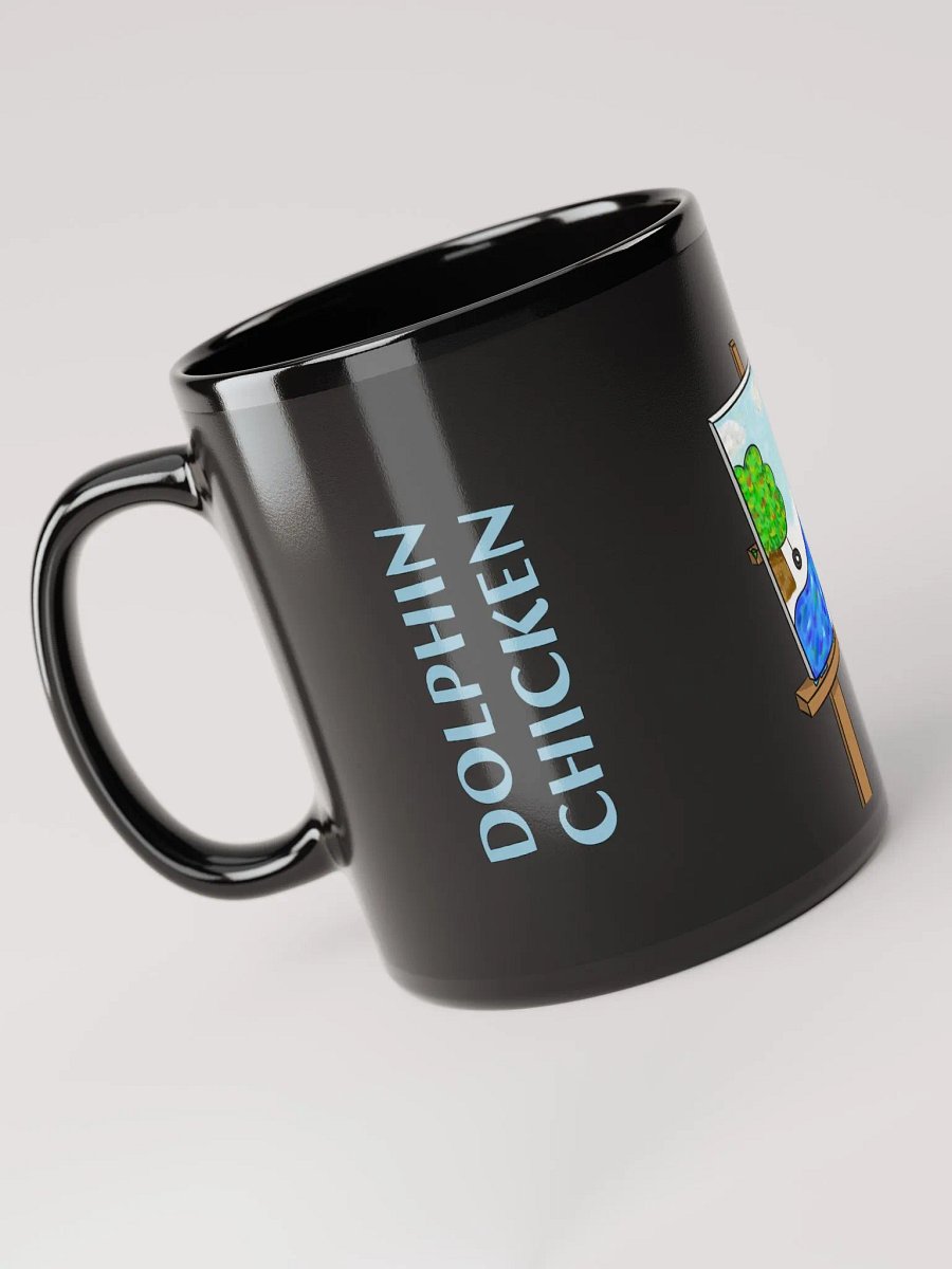 Dolphin's DC Painting Mug (Black) product image (3)