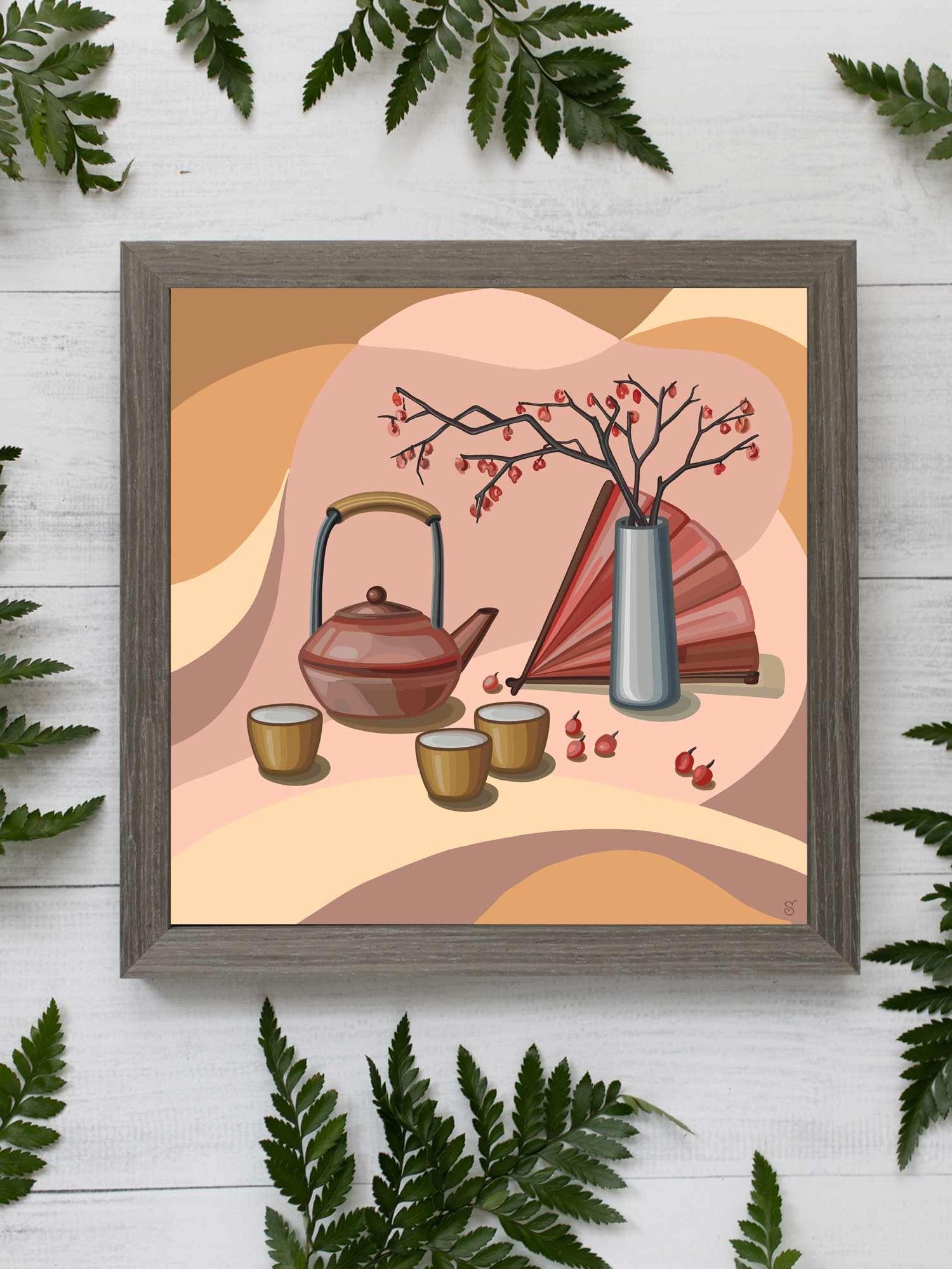 Berry Bliss Canvas Collection - Coffee Shop No. 12 product image (5)