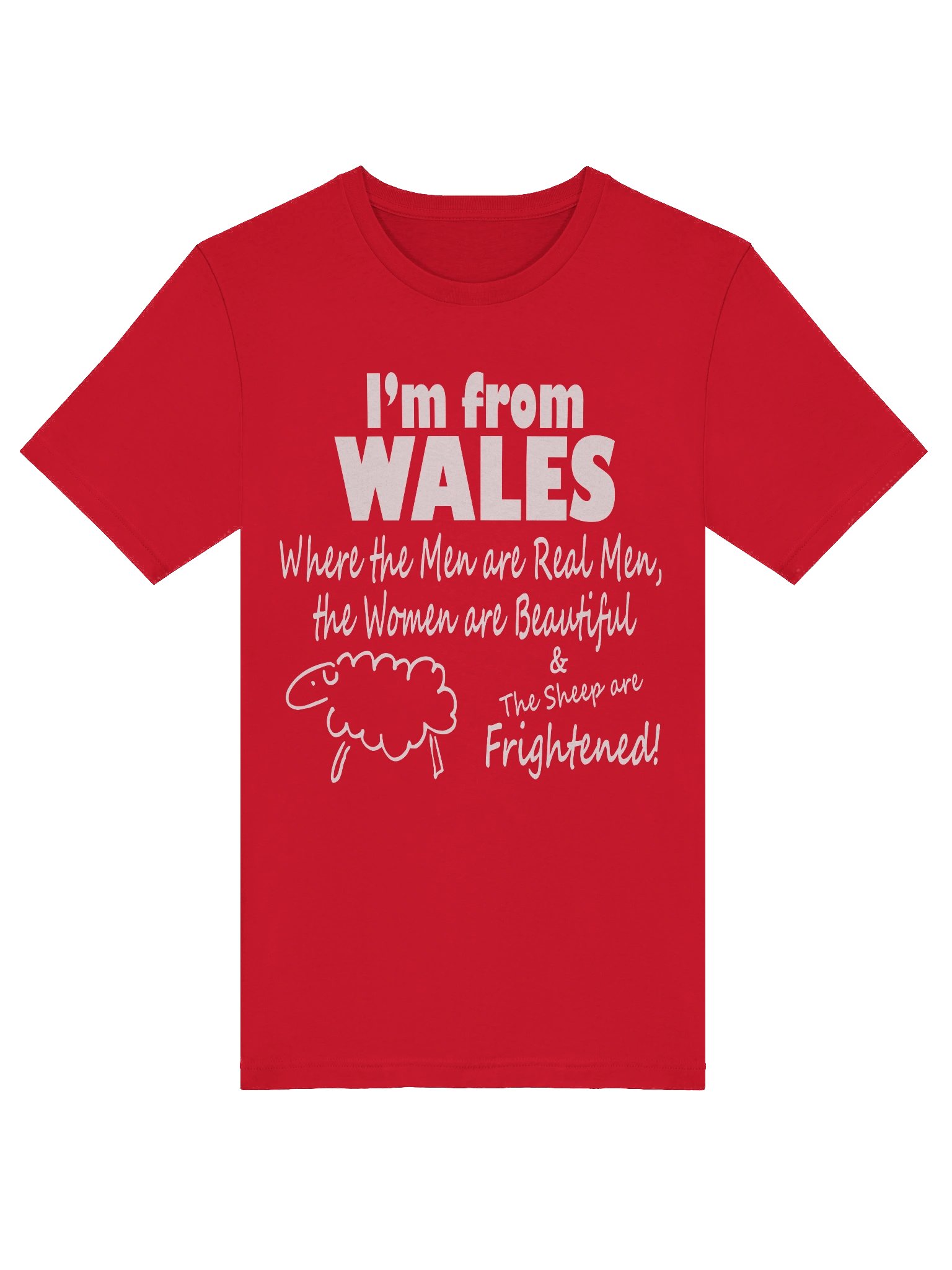 I'm from Wales "Real Men" T-Shirt product image (5)