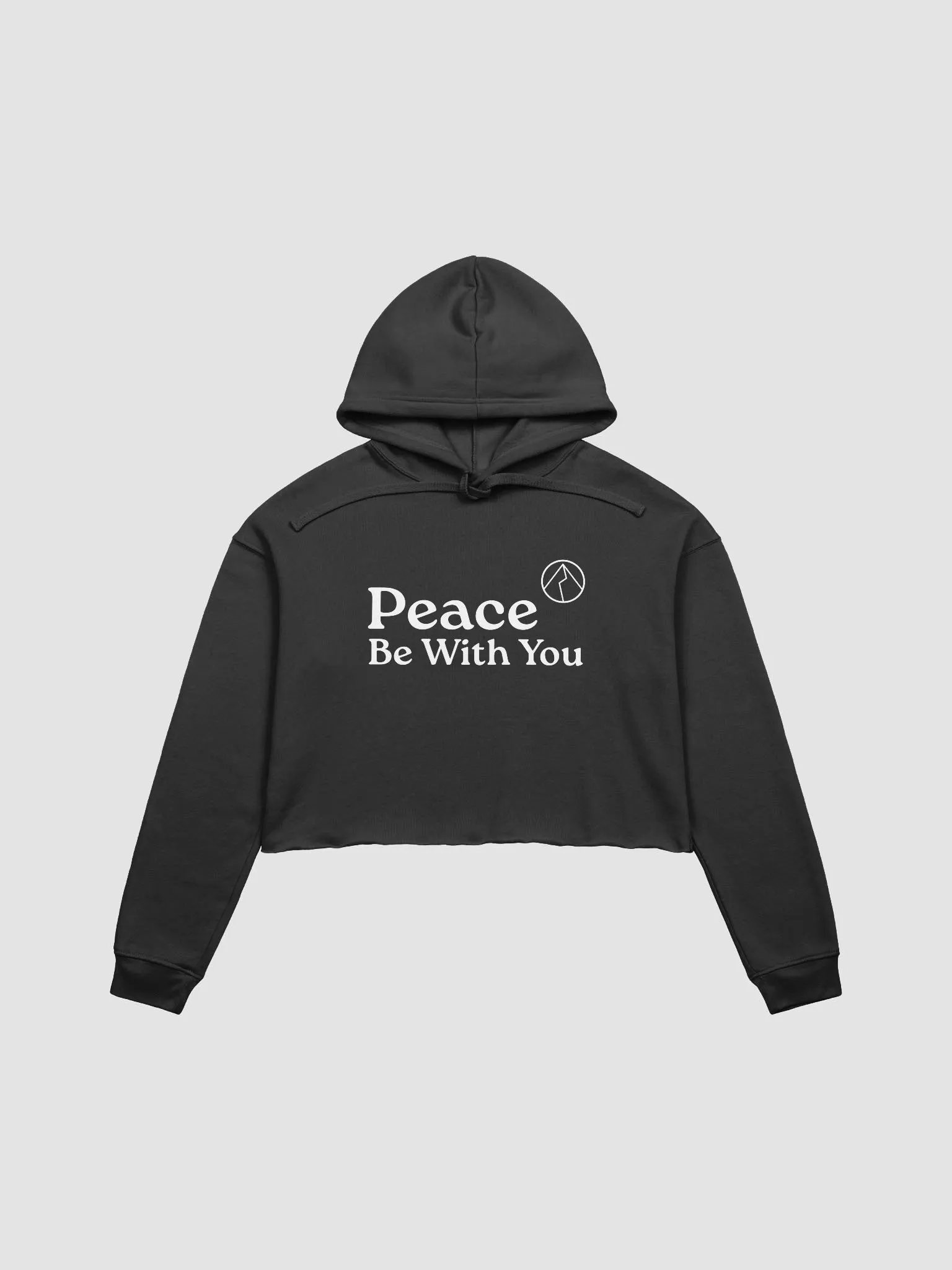 Peace Be With You Cropped Hoodie product image (2)