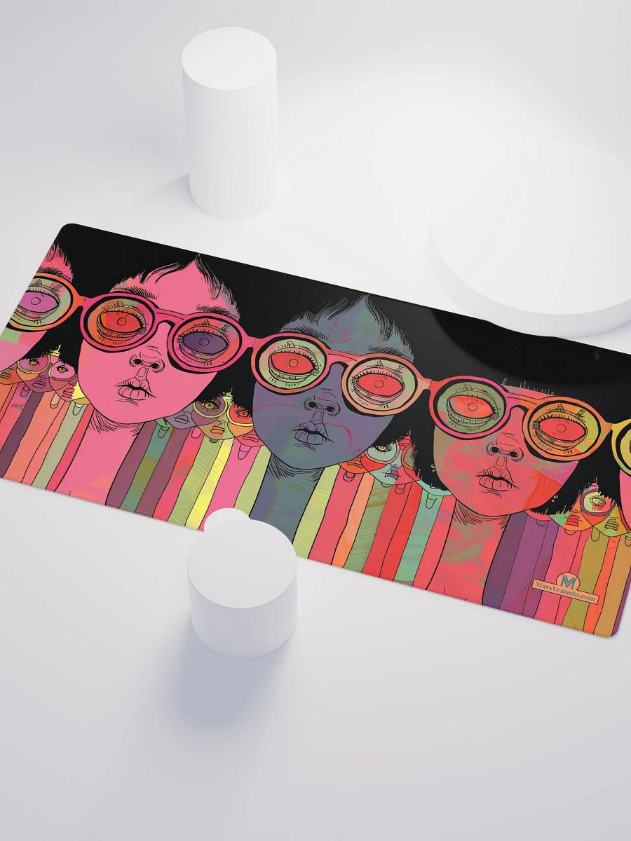 Hypnotic Vision: Pop Art Gaming Pad product image (3)