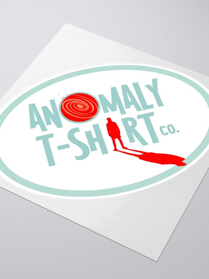 Oval Anomaly Stranger Logo Kiss Cut Stickers product image (1)