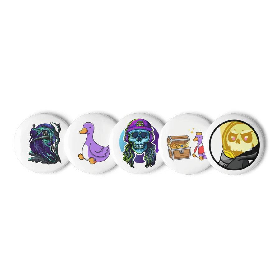 Fallenryan Button Pin Set product image (1)
