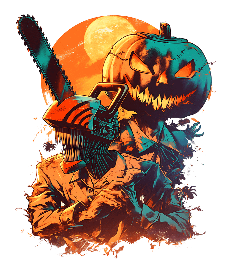 Chainsaw man vs Jack-O-Lantern product image (2)