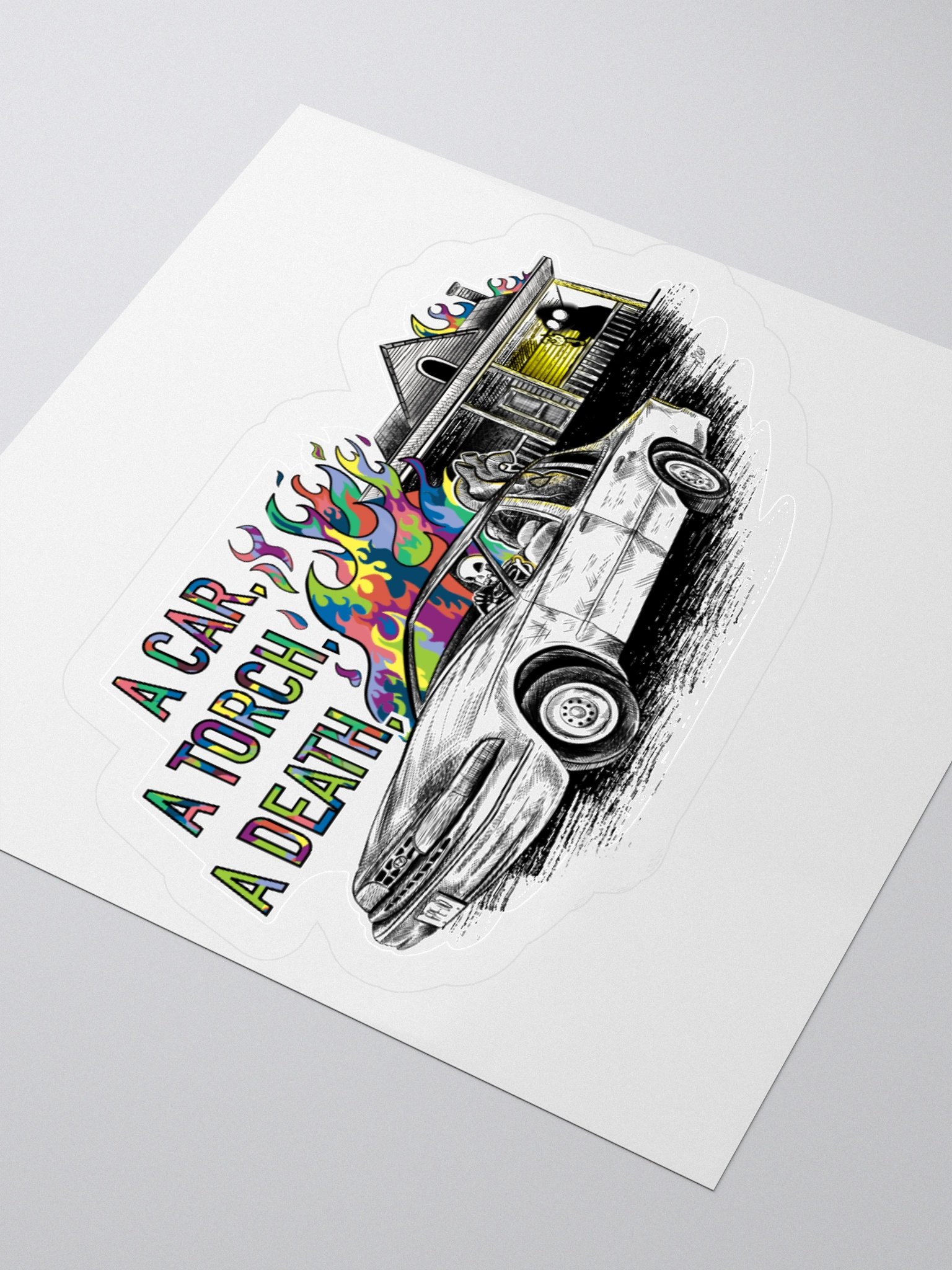 twenty one pilots - A Car, A Torch. A Death Sticker product image (9)