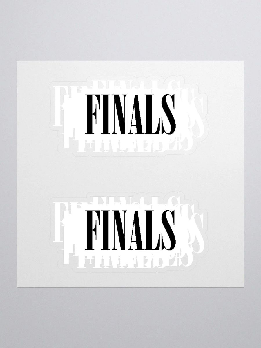 Finals Stamp Sticker product image (1)