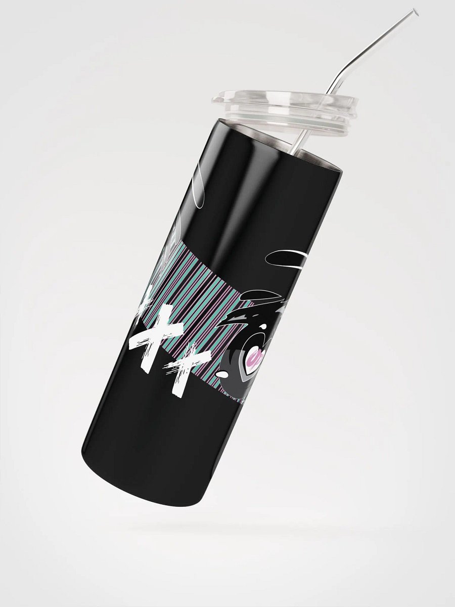 OptimusProcrastinus Eyes Tumbler (Black/White) product image (2)