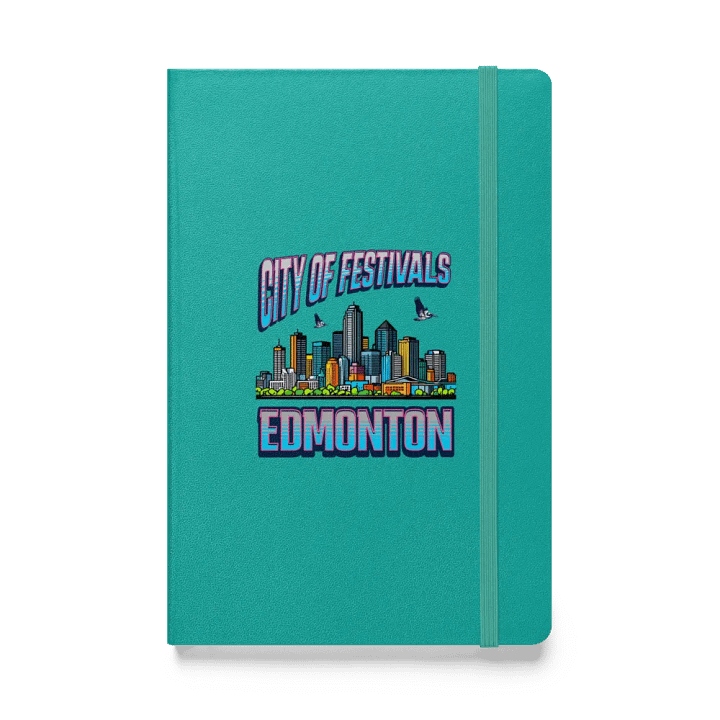 City of Festivals Edmonton Hardcover Notebook product image (1)