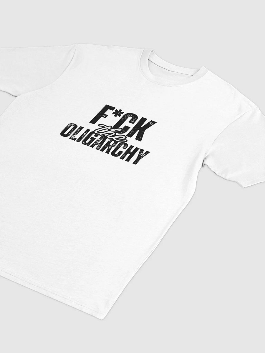 F*ck the Oligarchy Premium Heavyweight Tee (lighter colors) product image (3)
