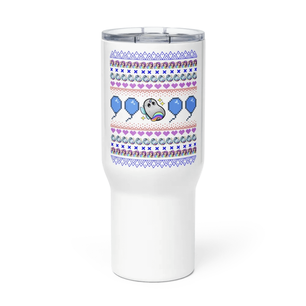 ''Fête'' Tasse de voyage avec poignée product image (3)