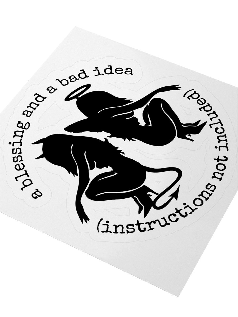 instructions not included Kiss Cut Sticker product image (9)
