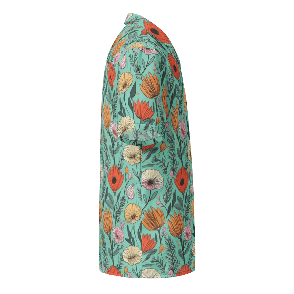 Modern Floral Pattern-Seamless Graphic Design Hawaiin Shirt product image (4)