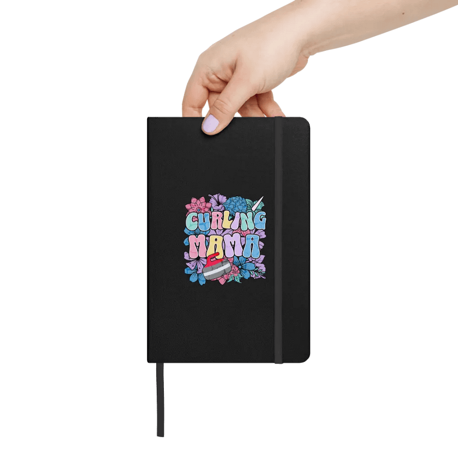 Curling Mama Floral Hardcover Notebook product image (6)