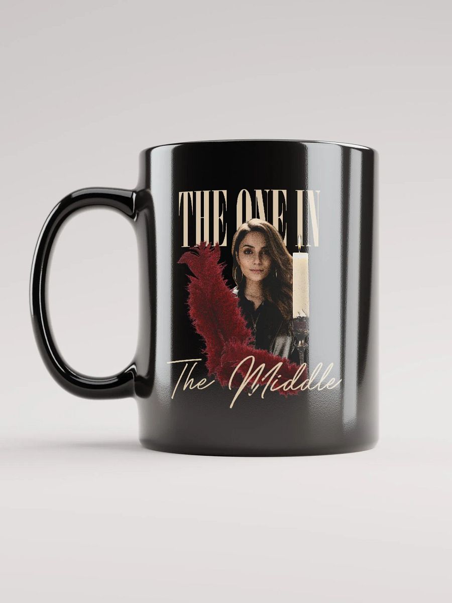 The One In The Middle (Black Mug - Gold Version) product image (6)