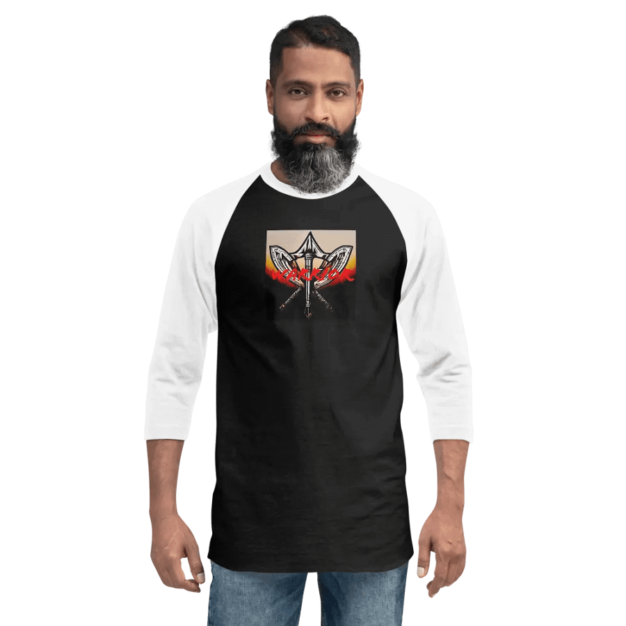 Warrior's Battle Machetes Raglan Tee product image (16)