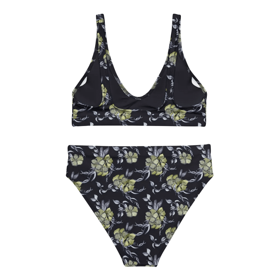 Gothic Flower | Recycled High Waisted Bikini product image (6)