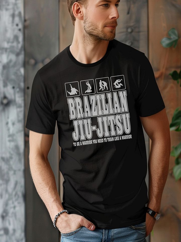 Brazilian Jiu Jitsu Shirt BJJ Shirt Men Women product image (1)